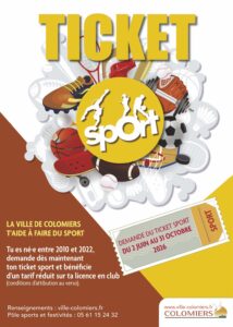 ticket sport Colomiers2026